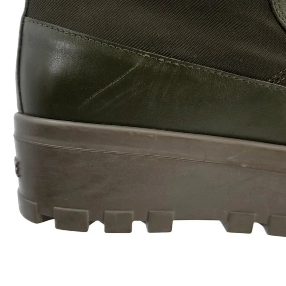 Mackage Womens 40 HERO-W Shearling Lined‎ Winter Boots in Army Green